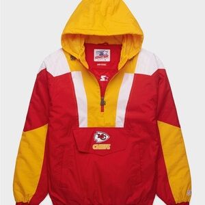 New with tags NFL Red and Yellow Team Apparel Jacket unisex starter